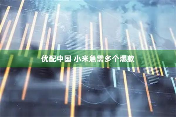 优配中国 小米急需多个爆款